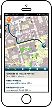 GUIDA E MAPPA SENZA CONNESSIONE INTERNET